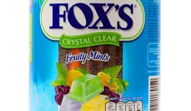 Fox’s Crystal Clear Fruity Mints Candy