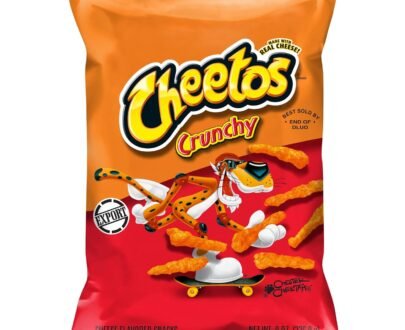 Frito Lay Cheetos Crunchy Cheese Flavored Snack