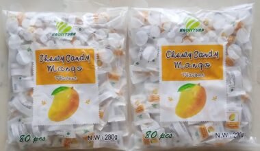 Haoliyuan Mango Flavour Chewy Candy