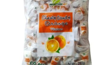 Haoliyuan Orange Flavour Chewy Candy