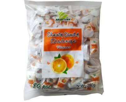 Haoliyuan Orange Flavour Chewy Candy