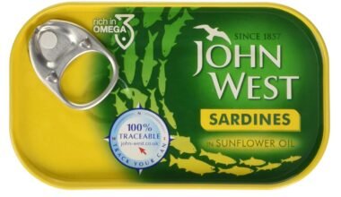 John West Sardines in Sunflower Oil