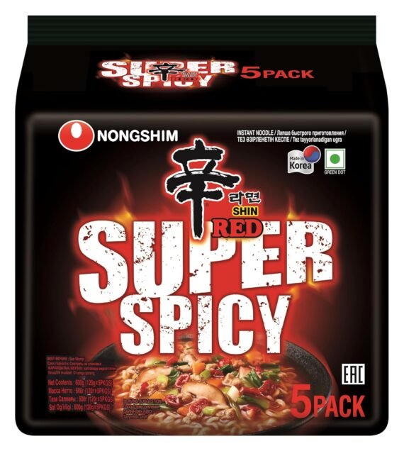 Nongshim Red Super Spicy Instant Noodles