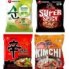 Nongshim Shin Ramyun, Red Super Spicy, Kimchi & Veggie Instant Noodles