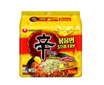 Nongshim Stir Fry Noodles with Cheese