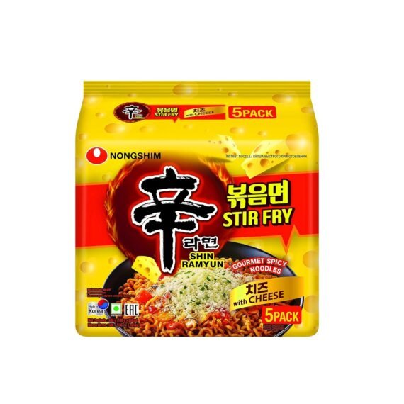 Nongshim Stir Fry Noodles with Cheese