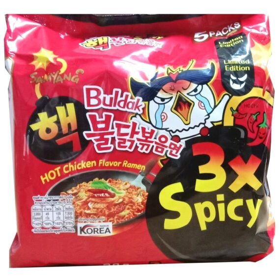 Samyang 3x spicy noodles