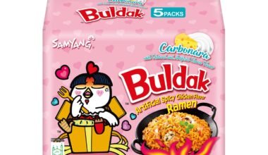 Samyang Buldak Carbonara Noodles