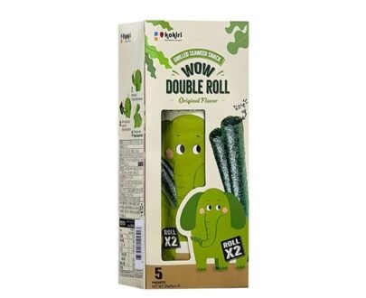 Wow Double Roll Original Flavour Grilled Seaweed Snack