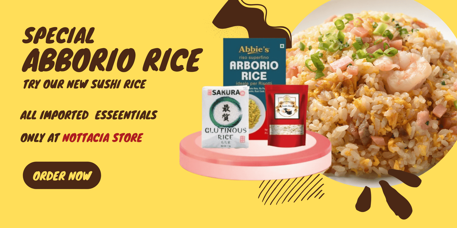 Nottacia abborio Sushi Rice
