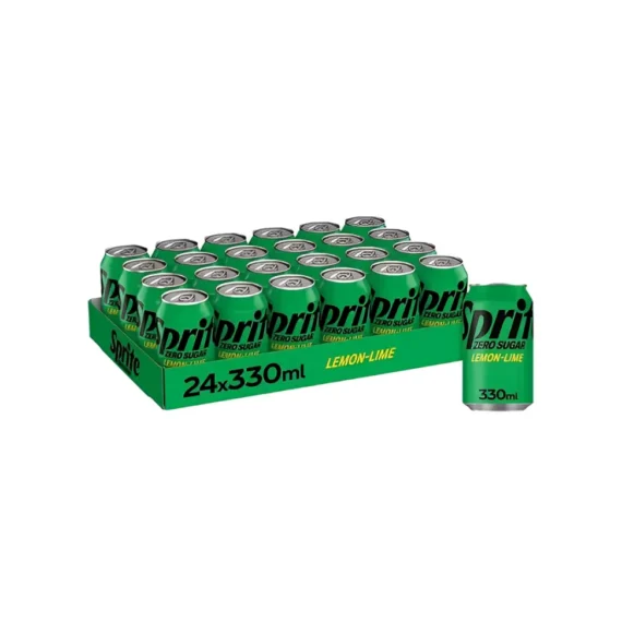 Sprite Zero Sugar Lemon-Lime – Imported Refreshment (24 Cans x 330ml)