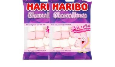 Haribo Chamallows Marshmallows 140g pack of 2 - Nottacia