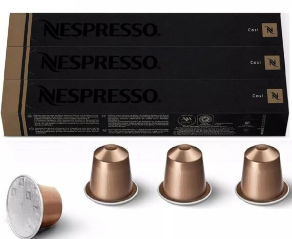 Nespresso Cosi Coffee Capsules (30 Pods) – Mild & Aromatic Coffee Blend, 240g