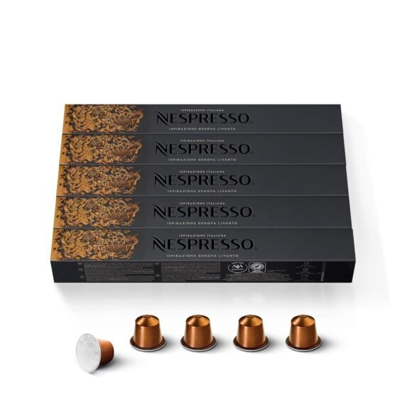 Nespresso Livanto Coffee Capsules 50 Pods, Pack Of 1, 100 Gm - Nottacia