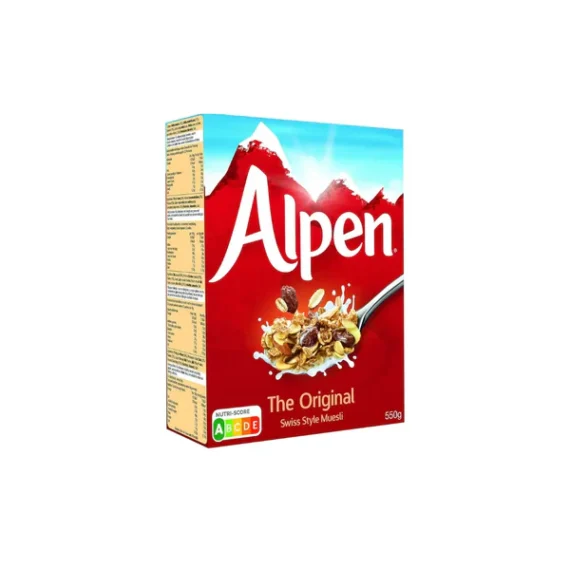 Alpen Swiss Style Muesli Original 550g-Nottacia