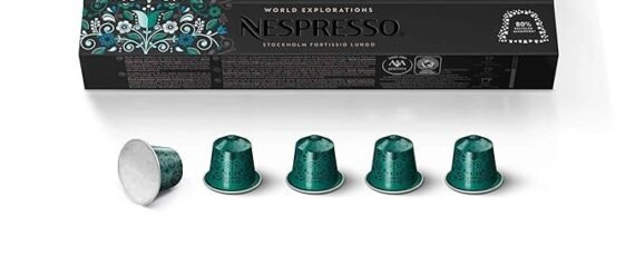Nespresso Fortissio Lungo – 10 Capsules | Strong & Full-Bodied Coffee