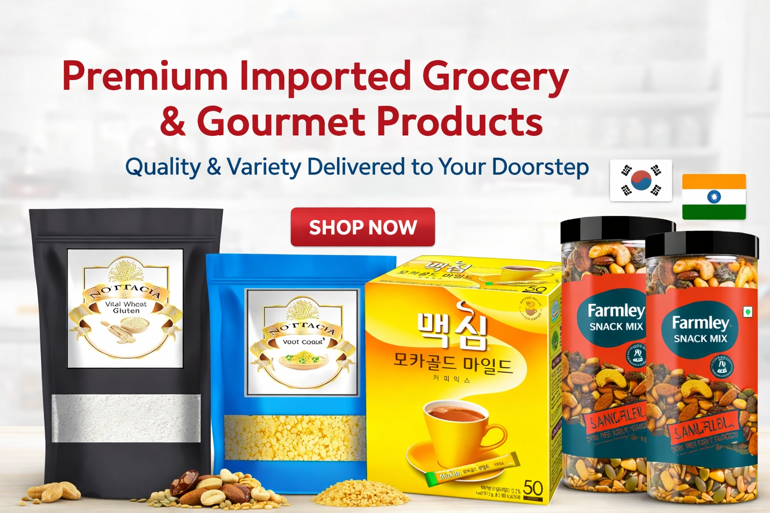 Imported grocery and Premium Products in India