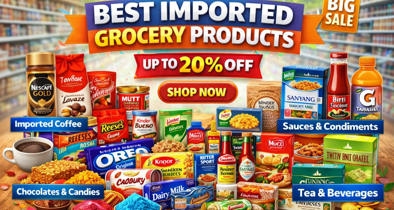 Best imported grocery deals on offer